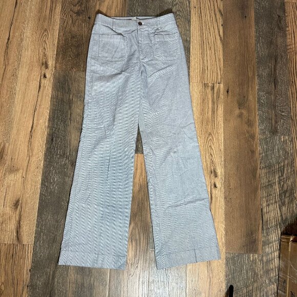 J. Crew Factory Lizzie High-Rise Wide-Leg Pant Size 28 Tall NWT CJ614 - Picture 2 of 4